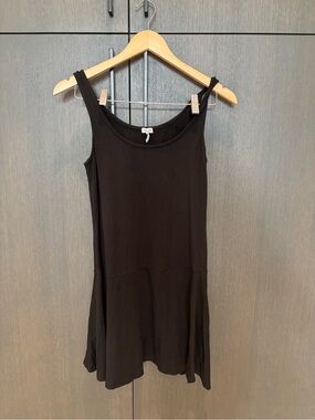 Splendid Super Soft Black Knit Mini Dress